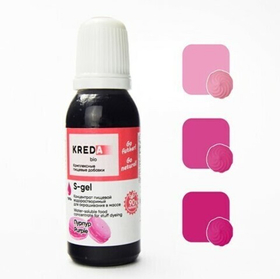 Краситель гелевый концентрат Пурпур 20 г Kreda-Bio