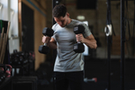 Футболка Sporty Fit T-shirt “Essentials” 326
Серая
