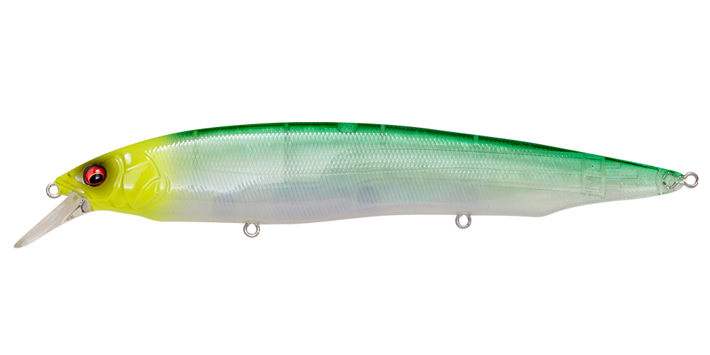 Воблер MEGABASS KANATA + 1 SW 160F  #GP Citrus Charthead