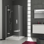 Душевой уголок Ravak Smartline SMSD2 А+SMPS 110х100 профиль хром/стекло прозрачное, правосторонний