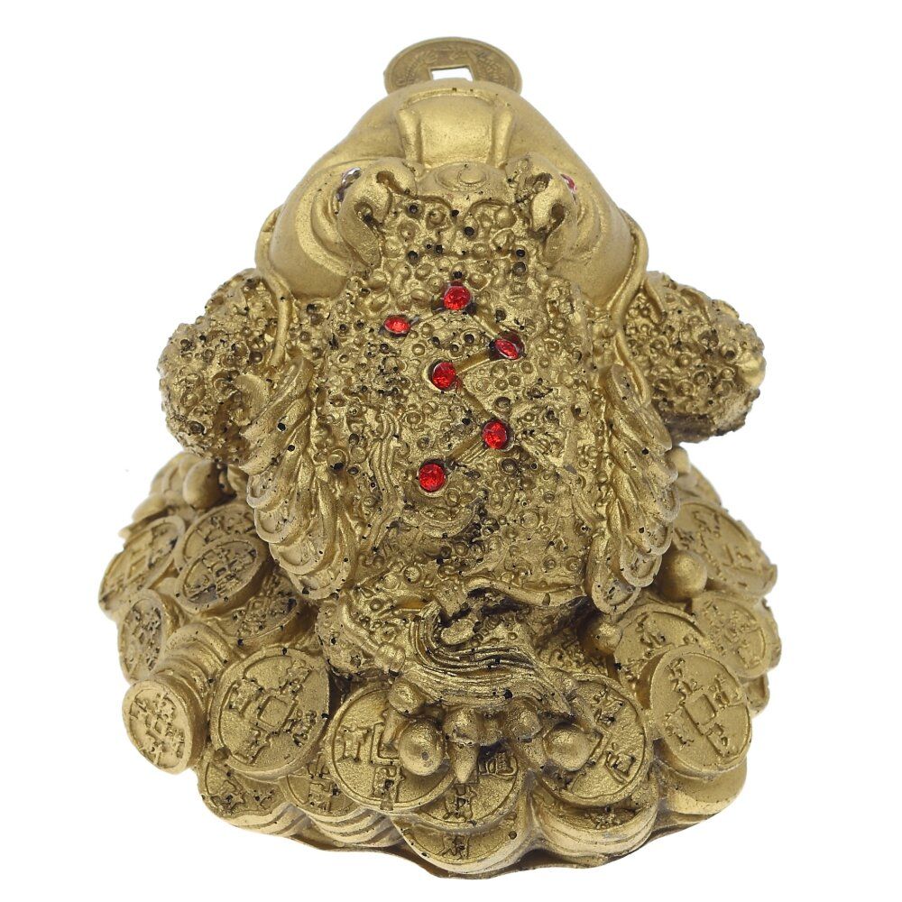 GAEM Фигурка декоративная "Лягушка денежная", L10,5 W9 H7,5 см