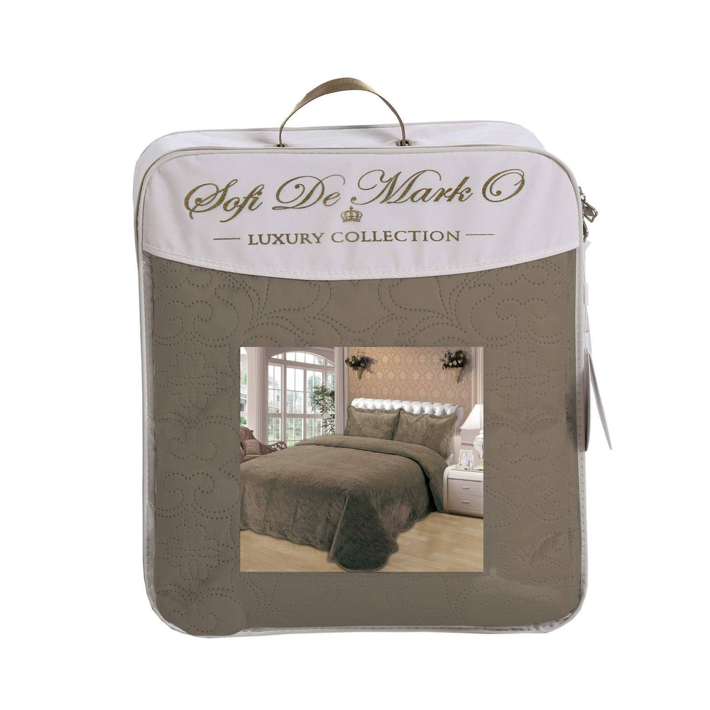 Покрывало 160х220 Sofi De MarkO Церцея бежевое