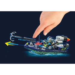 Playmobil - Лодка TEAM SHARK с гарпуном 70006