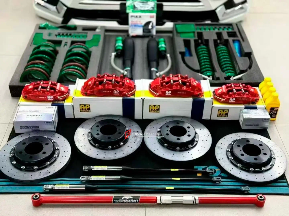 КАРБОН КЕРАМИЧЕСКИЕ ТОРМОЗНЫЕ ДИСКИ ДЛЯ TOYOTA LAND CRUISER 300 LC300 2021+ Тойота