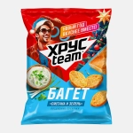 Сухарики Хрусteam Багет Сметана и зелень 100г