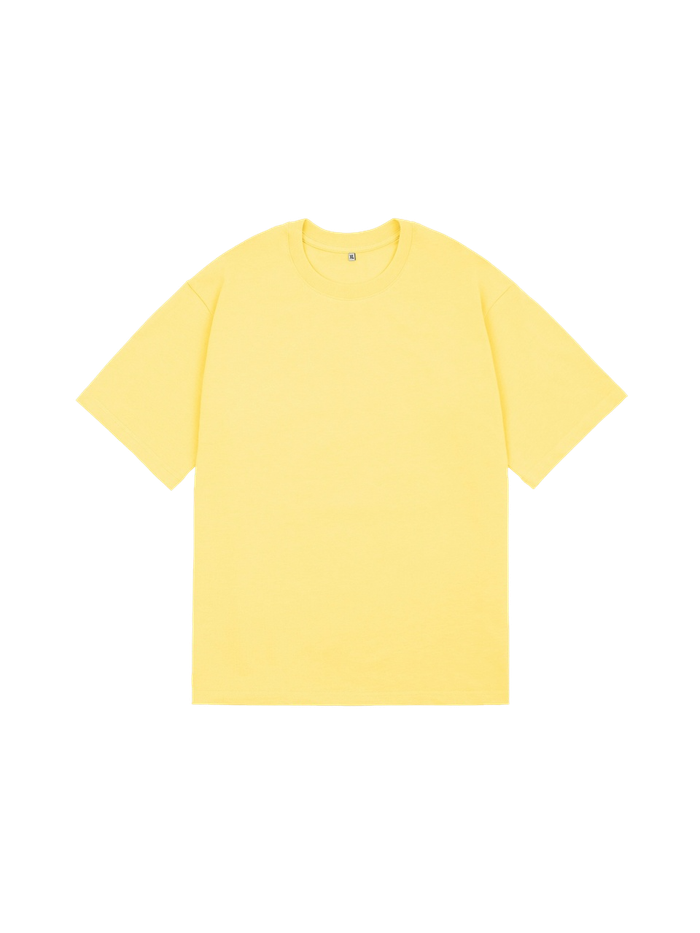 Футболка оверсайз (желтый) 230 г