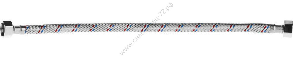 STAYER 1/2″, 0.4 м, гайка-гайка, Гибкая подводка для воды (51015-G/G-040)