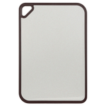 Доска разделочная из пшеничного волокна homi, 44х30 см, светло-серая с темно-сливовым кантом