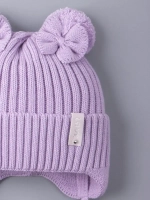 Шапка вязаная демисезонная для девочки