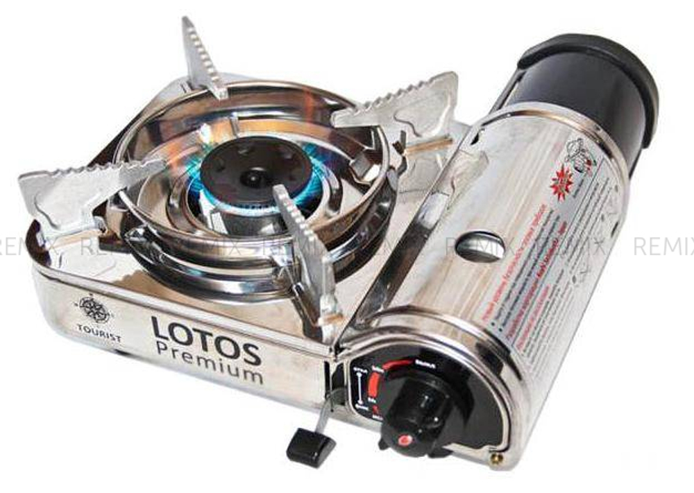 Плита газовая портативная LOTOS PREMIUM (TR-300), «Tourist»