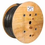 Кабель витая пара экранированный F/UTP 4х2хAWG24 cat 5e outdoor/уличный [300м] LAN 541 PE Cavel (провод для интернета) LAN 541 PE