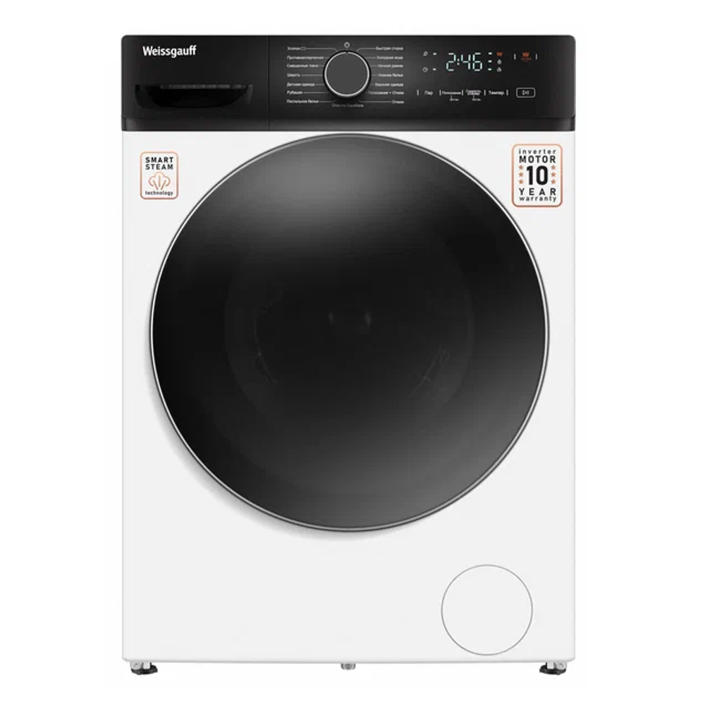 Стиральная машина Weissgauff WM 4627 Touch Inverter Steam (q)