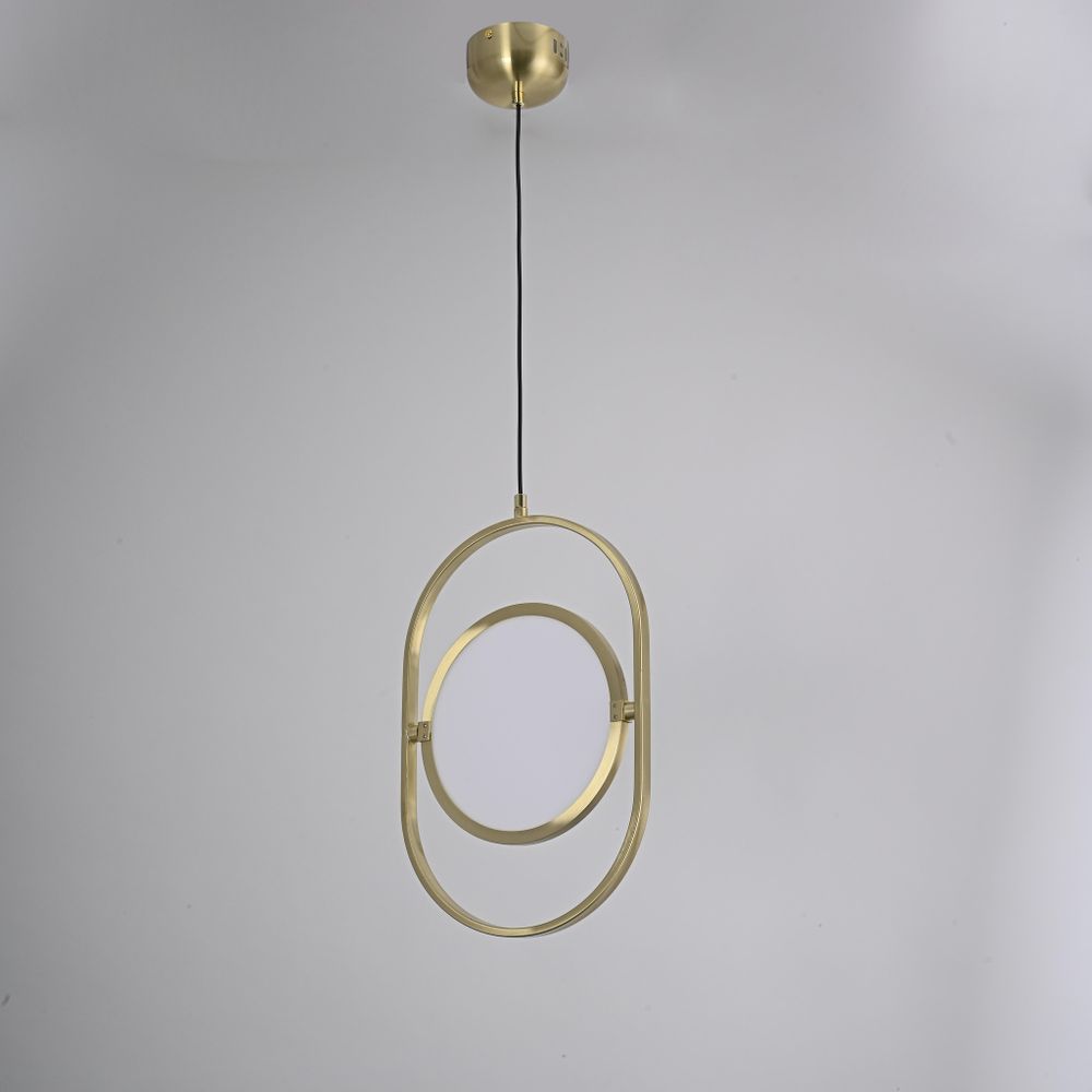 Подвесной светильник ARVET вертикальный Золото