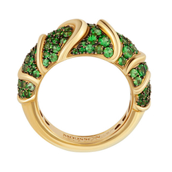 Кольцо с Цаворитами, R0186-0/33