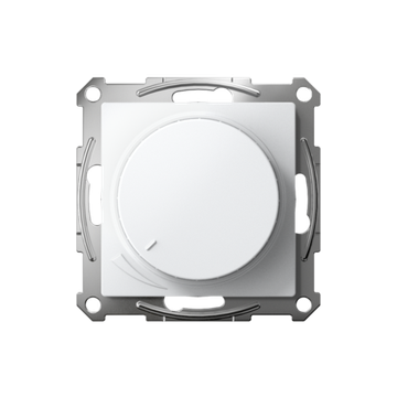 Светорегулятор поворотно-нажимной AtlasDesign 400Вт механизм бел. SE ATN000123