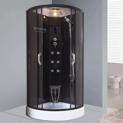 Душевая кабина закругленная 900х900х2150 GF-107