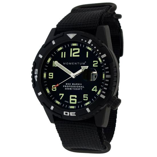 Канадские часы Momentum M50 MARK II BLACK ION 1M-DV54B7B