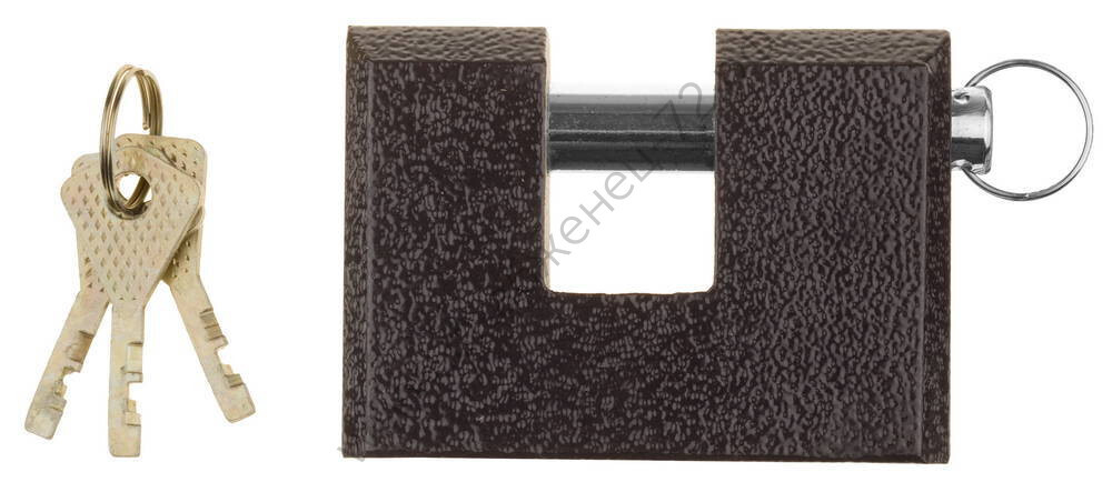 ЗУБР 90 мм, усиленный дисковый механизм секрета, навесной замок (3720-3)