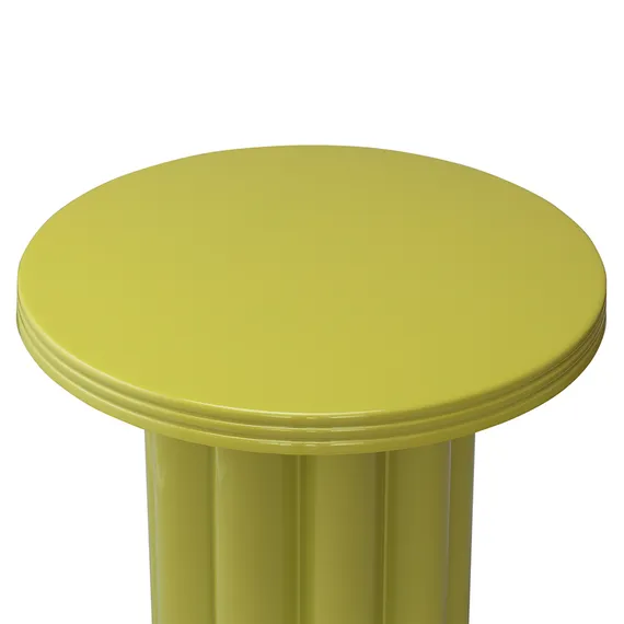 Столик приставной Vivlend, D43 см, лайм