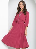 Платье Стильное гофре (пыльная роза) Diolche