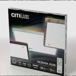 Citilux NORMA CL749K400 RGB Светильник с пультом Белый