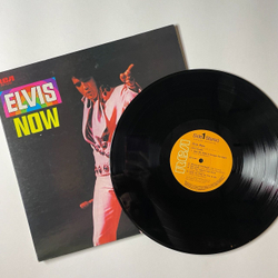 Винтажная виниловая пластинка LP Elvis Presley Элвис Пресли Now (Japan 1972) (No Obi)