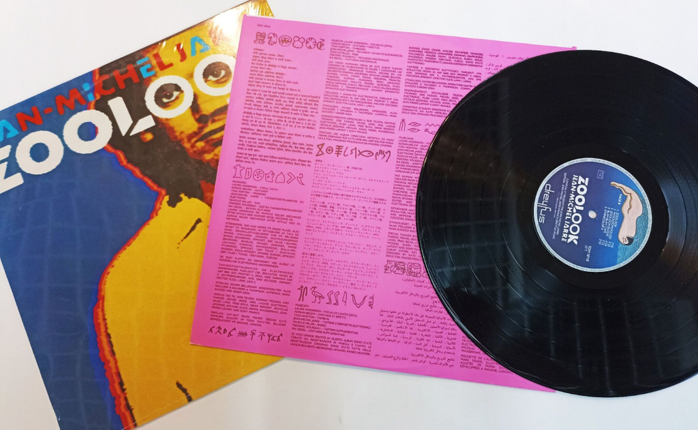 Винтажная виниловая пластинка LP Jean Michel Jarre Zoolook (France 1984)