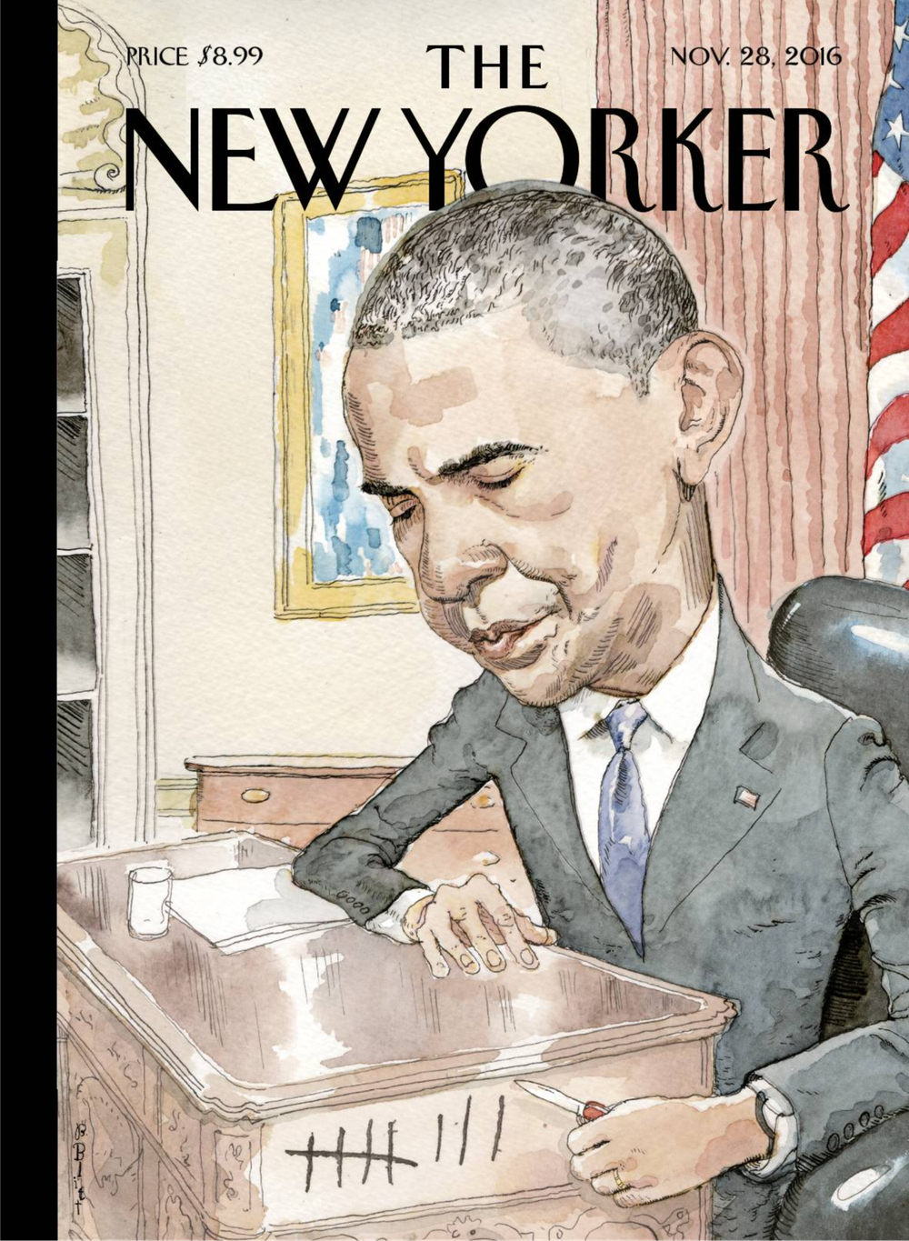 Журнал The New Yorker 28-11-2016