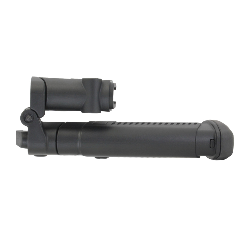 Телескопический складной приклад с патронташем Remington 870/750, DLG Tactical. Черный