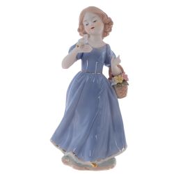 GAEM Фигурка декоративная "Девочка", L15,5 W14,5 H31 см
