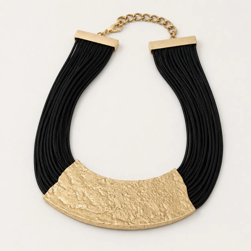 Колье «Клеопатра» Black/Gold