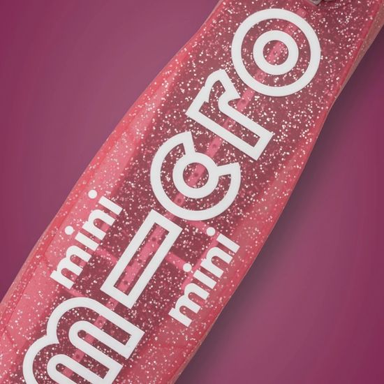 Самокат Mini Micro Deluxe Fairy Glitter LED