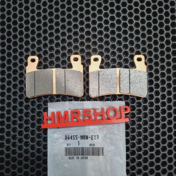 Honda Колодки тормозные передние (2P245) 06455-MBW-E13 аналог 06455-MBW-E11 06455-MBW-E12 06455-MAS-E01 06455-MCF-006