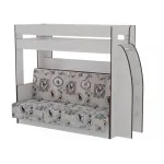 Уголок школьника Омега 17 Кровать - диван 2х ярусная