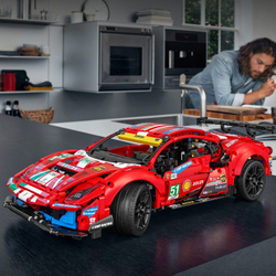 LEGO Technic: Ferrari 488 GTE AF Corse 51, 42125 — Ferrari 488 GTE AF Corse #51 — Лего Техник