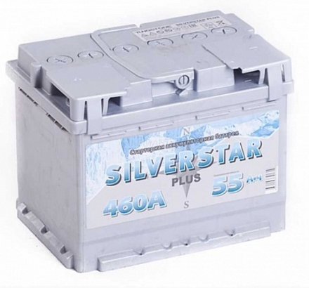 Аккумулятор SILVER STAR 55 460А