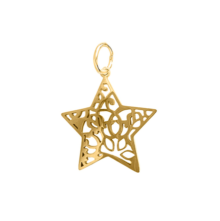 Подвеска Звезда с узорами