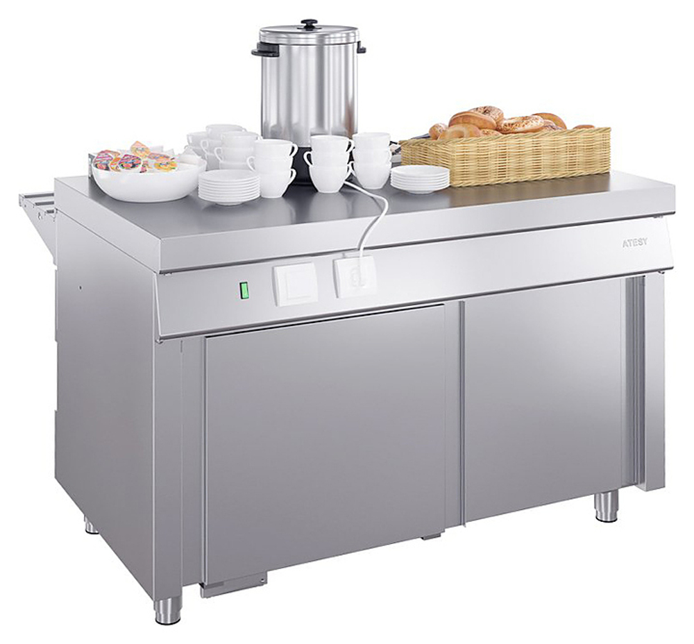 Прилавок для горячих напитков ATESY Ривьера ПГН-1200-02