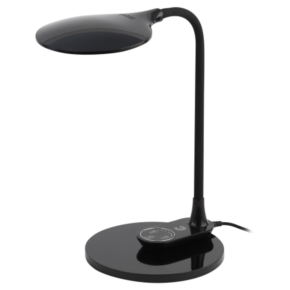 Настольный светильник ЭРА NLED-498-10W-BK светодиодный сo съемным основанием черный