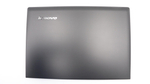 Крышка матрицы для ноутбука Lenovo G50-80, чёрная, с шлейфом матрицы (90205396), оригинал