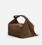 Сумка из натуральной замши BOBBI medium pecan