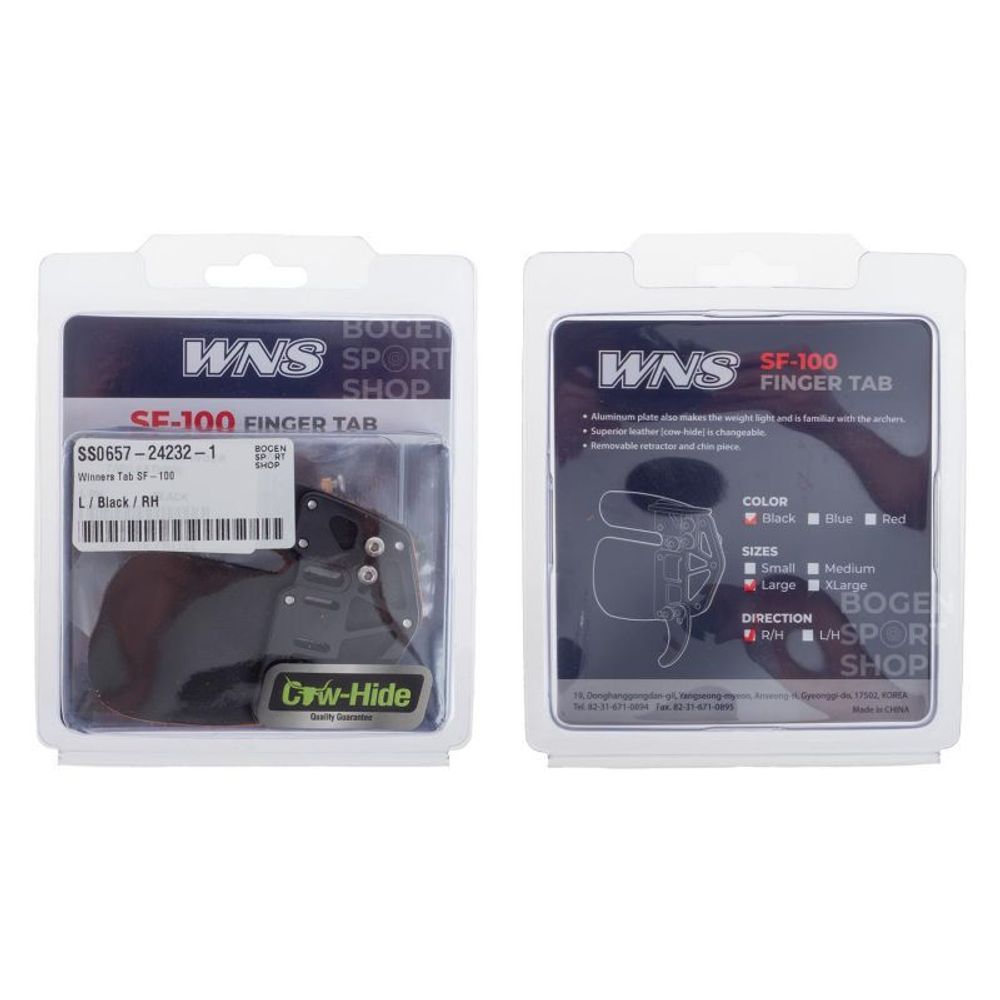 Напальчник для лука WNS (Winners) Tab SF-100