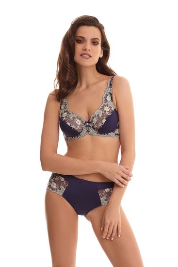 Трусы-бразилиана N05-187 Темно-Синий