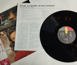Винтажная виниловая пластинка LP Julie London At Home (Japan 1994) (Obi)