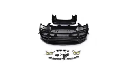 Спортивный обвес в стиле T Black для Porsche Cayenne 958 S Sport Utility 4‑дверный 2015–2017