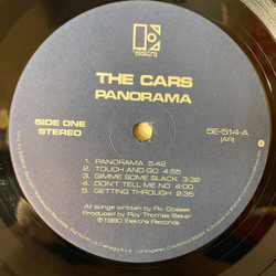 Винтажная виниловая пластинка LP The Cars Panorama (USA 1980)