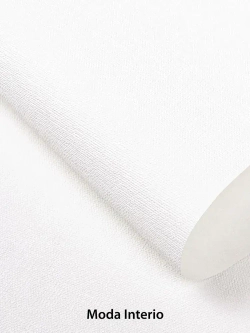 Обои флизелиновые 1.06, виниловые белые однотонные Textile (Moda Interio) метровые под ткань