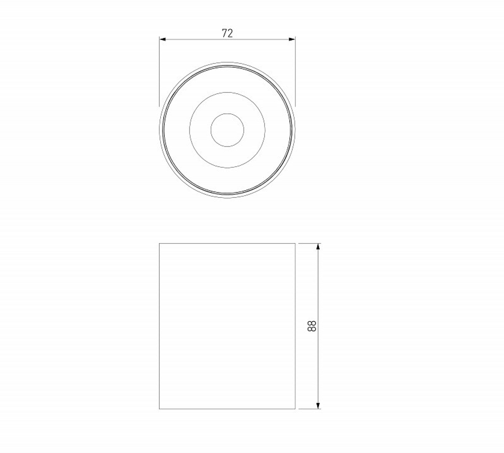 Накладной светильник Elektrostandard Primo 25116/LED