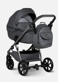 Tutis Коляска 2 в 1 UNO 5+ Leather Licorice