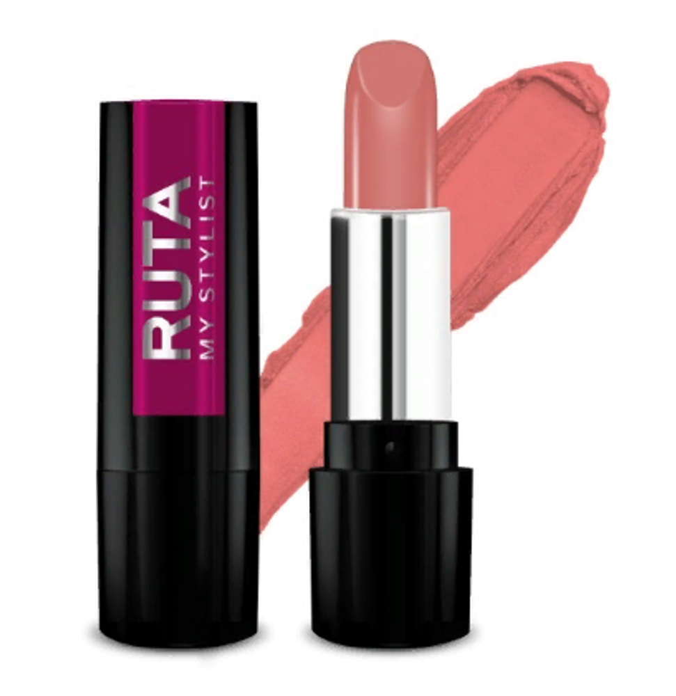 Ruta Помада для губ Glamour Lipstick, тон №33, Карамельный персик, 4,5 гр